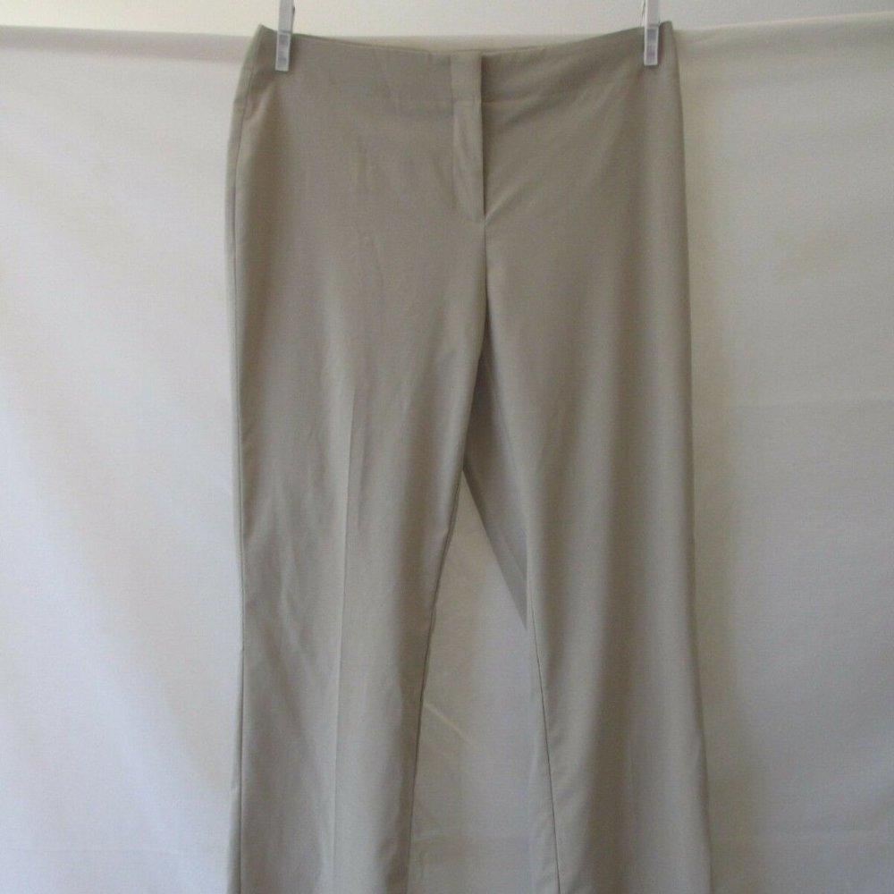 PANTS SHORTS ZIPPER WOMEN`S BEIGE LONG SPANDEX